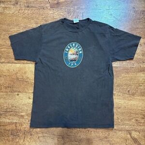 inversion ipa deschutes brewery bend oregon faded brown graphic t-shirt